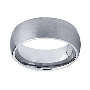 Classic Silver Wedding Band in 8mm width